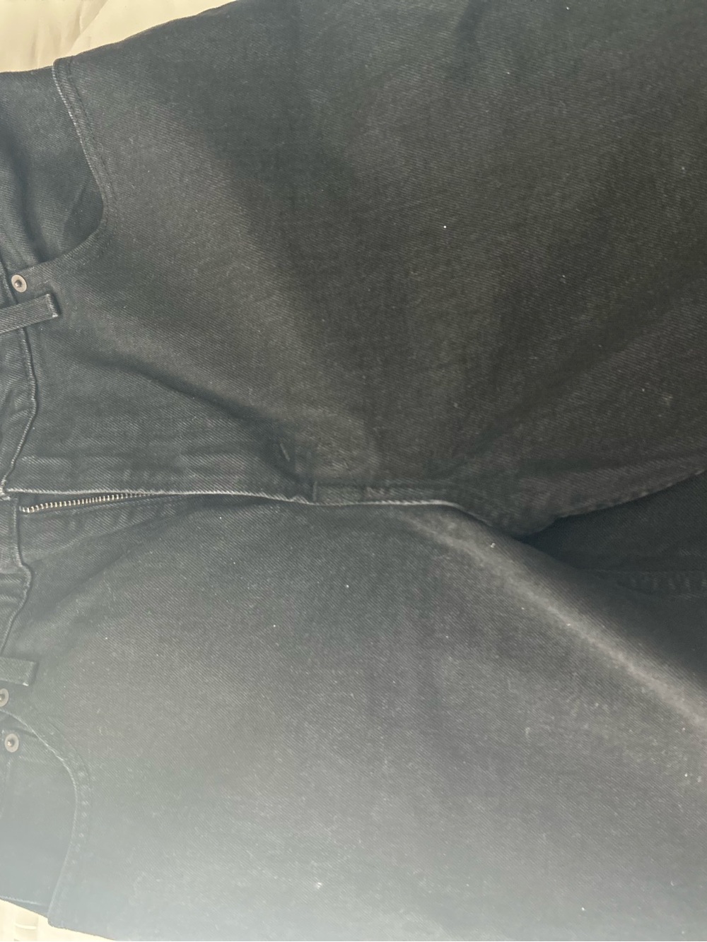 Abercrombie & Fitch Black High-Rise '90s Straight Jeans